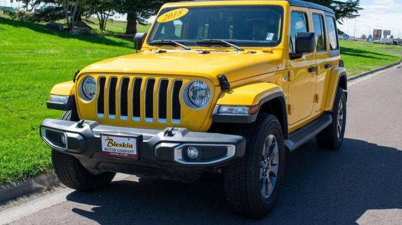JEEP WRANGLER 2018 1C4HJXEG5JW316653 image