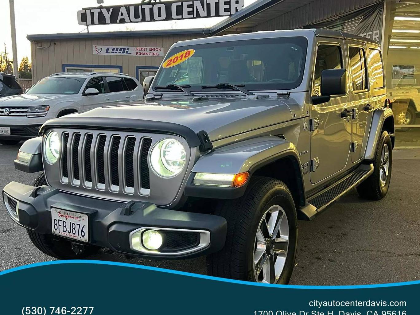 JEEP WRANGLER 2018 1C4HJXEN3JW257827 image