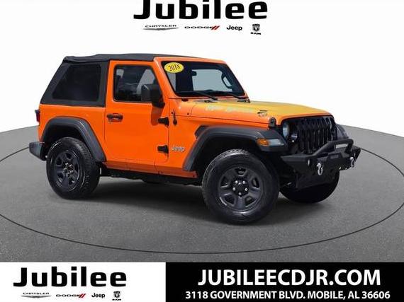 JEEP WRANGLER 2018 1C4GJXAGXJW155511 image