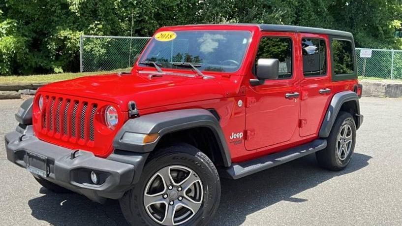 JEEP WRANGLER 2018 1C4HJXDG2JW143918 image