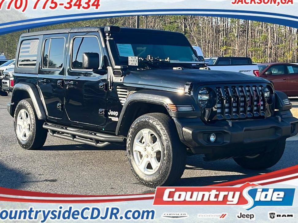 JEEP WRANGLER 2018 1C4HJXDG4JW127607 image