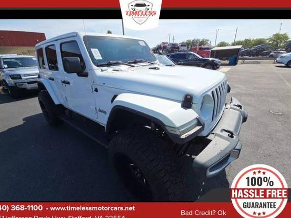 JEEP WRANGLER 2018 1C4HJXEG7JW165248 image