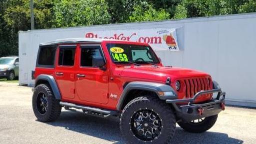 JEEP WRANGLER 2018 1C4HJXDGXJW153323 image