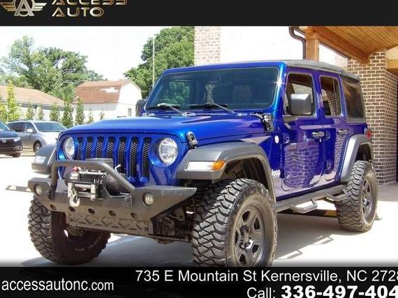 JEEP WRANGLER 2018 1C4HJXDG5JW197553 image