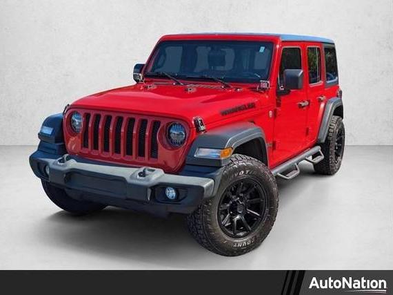 JEEP WRANGLER 2018 1C4HJXDN2JW289346 image
