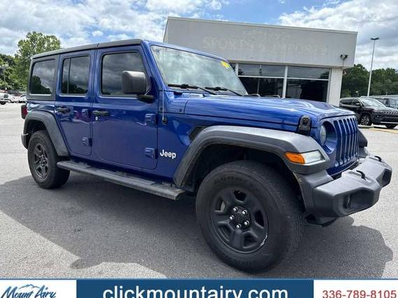JEEP WRANGLER 2018 1C4HJXDN1JW262509 image