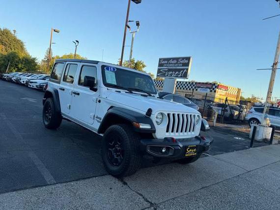 JEEP WRANGLER 2018 1C4HJXDGXJW179369 image