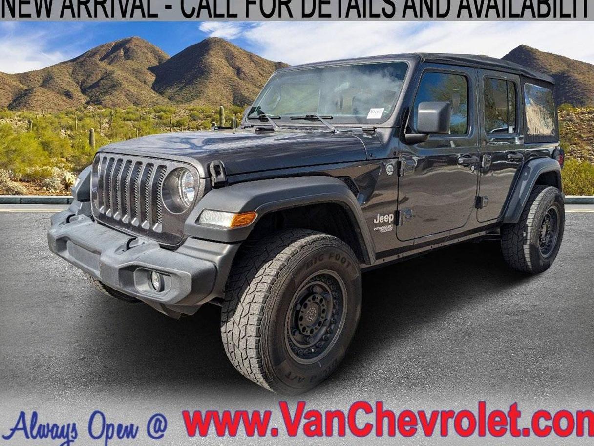 JEEP WRANGLER 2018 1C4HJXDG0JW163231 image