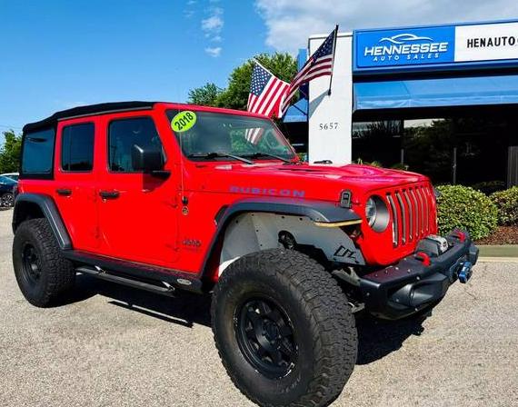 JEEP WRANGLER 2018 1C4HJXFG4JW235268 image