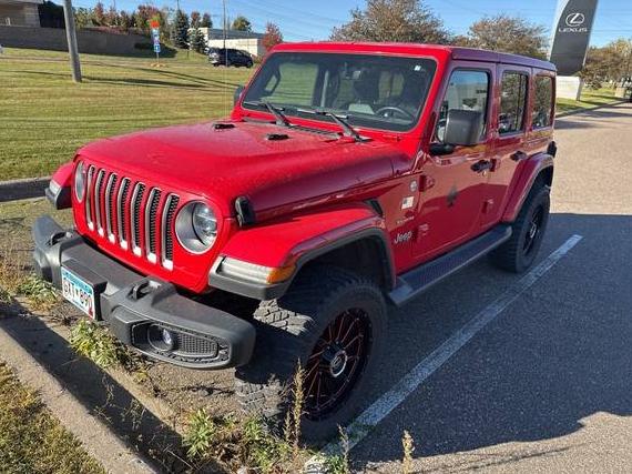 JEEP WRANGLER 2018 1C4HJXEG2JW131685 image
