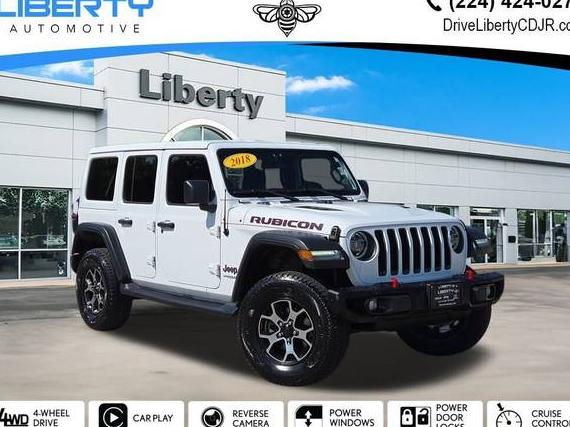 JEEP WRANGLER 2018 1C4HJXFG4JW126003 image