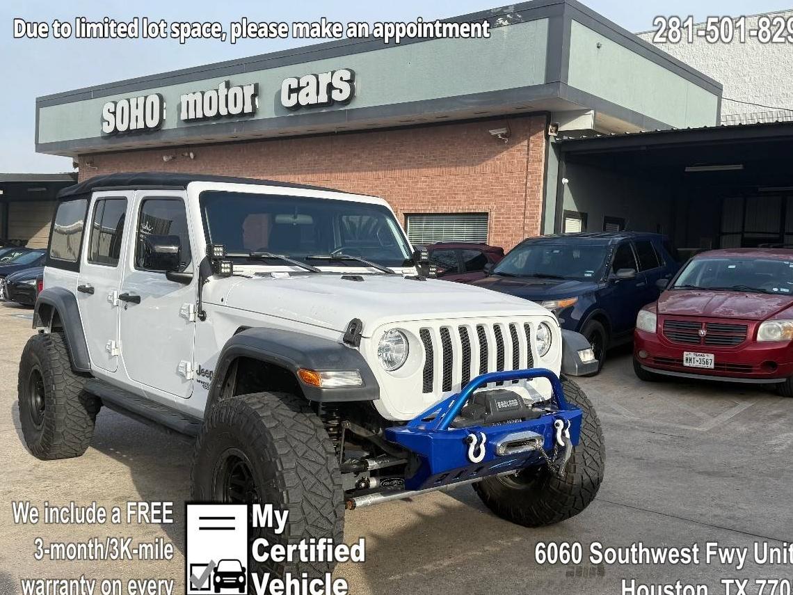 JEEP WRANGLER 2018 1C4HJXDG6JW159295 image