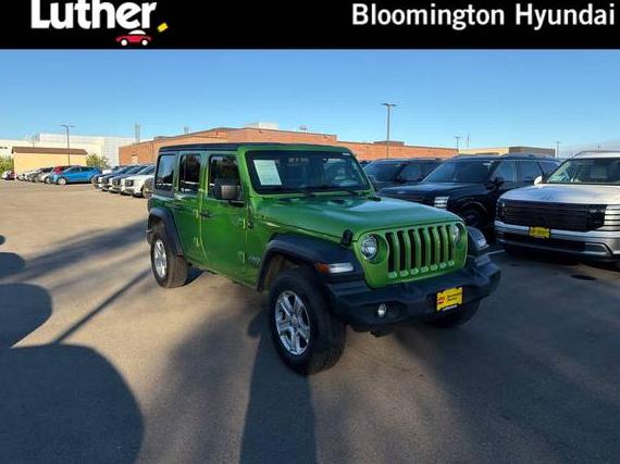 JEEP WRANGLER 2018 1C4HJXDG2JW279000 image