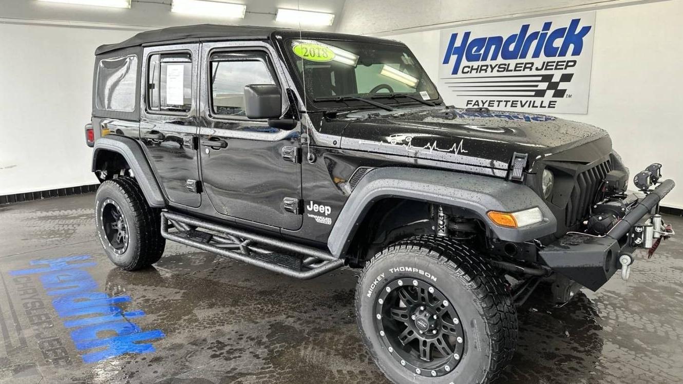 JEEP WRANGLER 2018 1C4HJXDG4JW151096 image