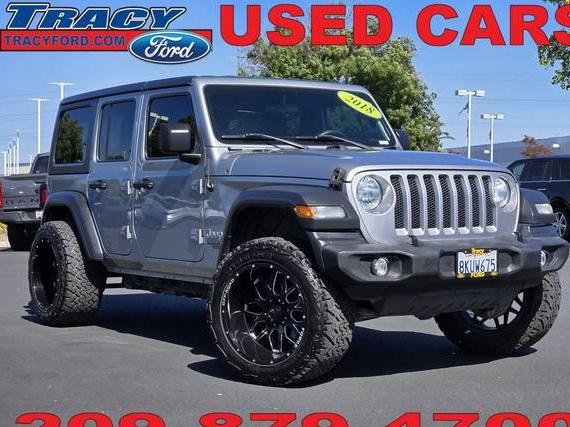JEEP WRANGLER 2018 1C4HJXDN7JW300552 image