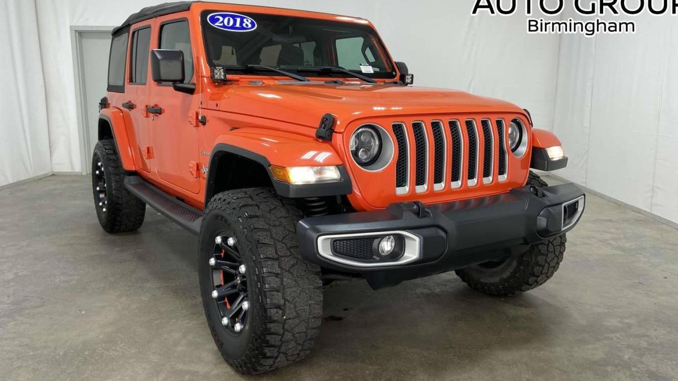 JEEP WRANGLER 2018 1C4HJXEN5JW200223 image