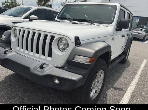 JEEP WRANGLER 2018 1C4HJXDG2JW320905 image