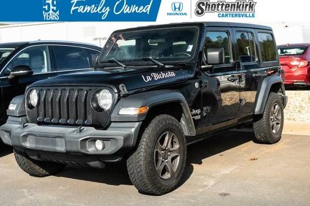 JEEP WRANGLER 2018 1C4HJXDG3JW123404 image