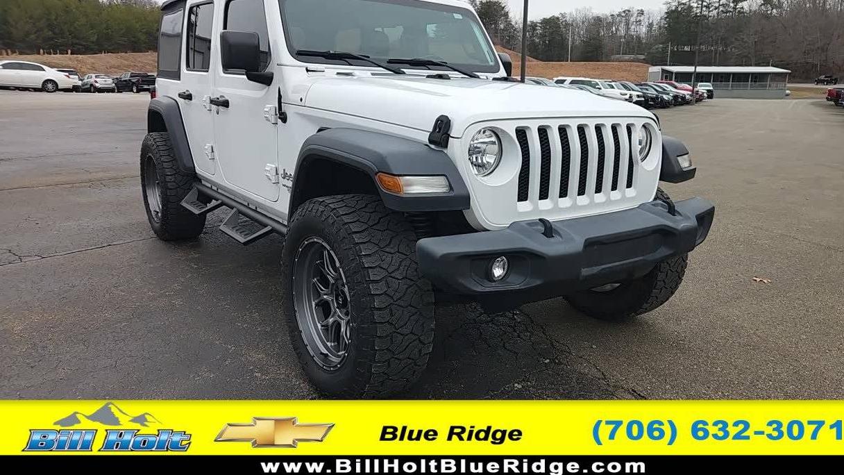 JEEP WRANGLER 2018 1C4HJXDGXJW134058 image