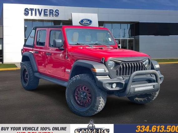JEEP WRANGLER 2018 1C4HJXDG2JW139707 image