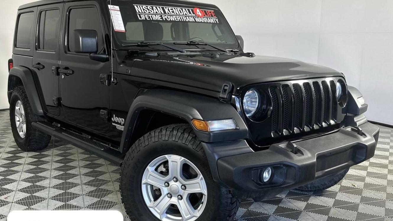 JEEP WRANGLER 2018 1C4HJXDG0JW304735 image