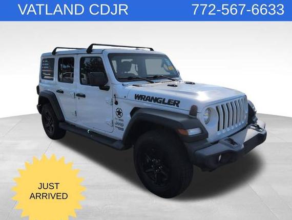 JEEP WRANGLER 2018 1C4HJXDG9JW159355 image