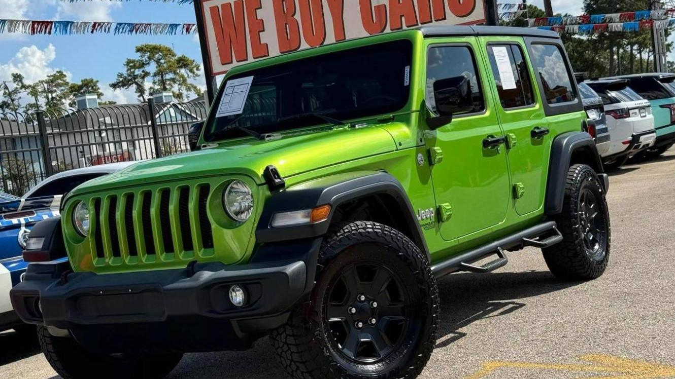 JEEP WRANGLER 2018 1C4HJXDN8JW290419 image