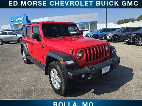 JEEP WRANGLER 2018 1C4HJXDG2JW134801 image