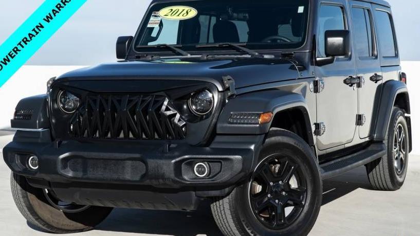 JEEP WRANGLER 2018 1C4HJXDG6JW237624 image