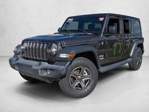 JEEP WRANGLER 2018 1C4HJXDG4JW117756 image