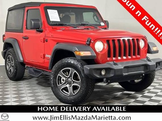 JEEP WRANGLER 2018 1C4GJXAG7JW166935 image