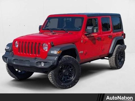JEEP WRANGLER 2018 1C4HJXDN3JW278923 image