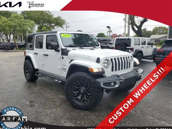 JEEP WRANGLER 2018 1C4HJXEG8JW177070 image