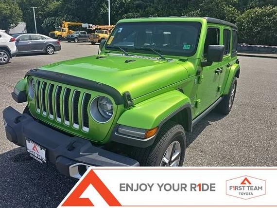 JEEP WRANGLER 2018 1C4HJXEG4JW250175 image