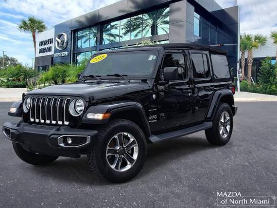 JEEP WRANGLER 2018 1C4HJXEN4JW327934 image