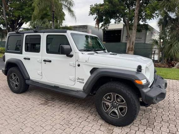 JEEP WRANGLER 2018 1C4HJXDG3JW122740 image