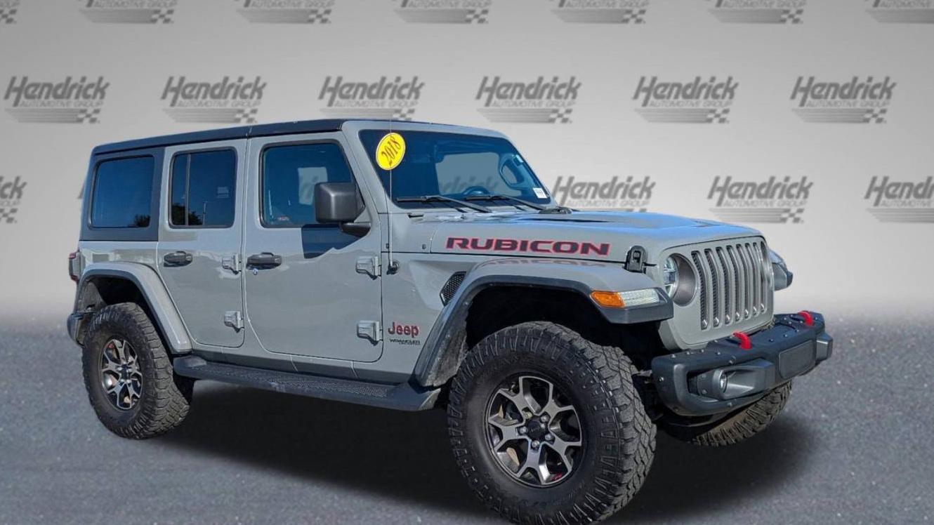 JEEP WRANGLER 2018 1C4HJXFG4JW235366 image