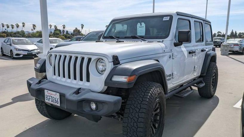 JEEP WRANGLER 2018 1C4HJXDG3JW160663 image