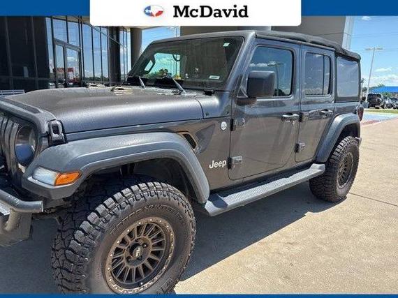 JEEP WRANGLER 2018 1C4HJXDG7JW178745 image