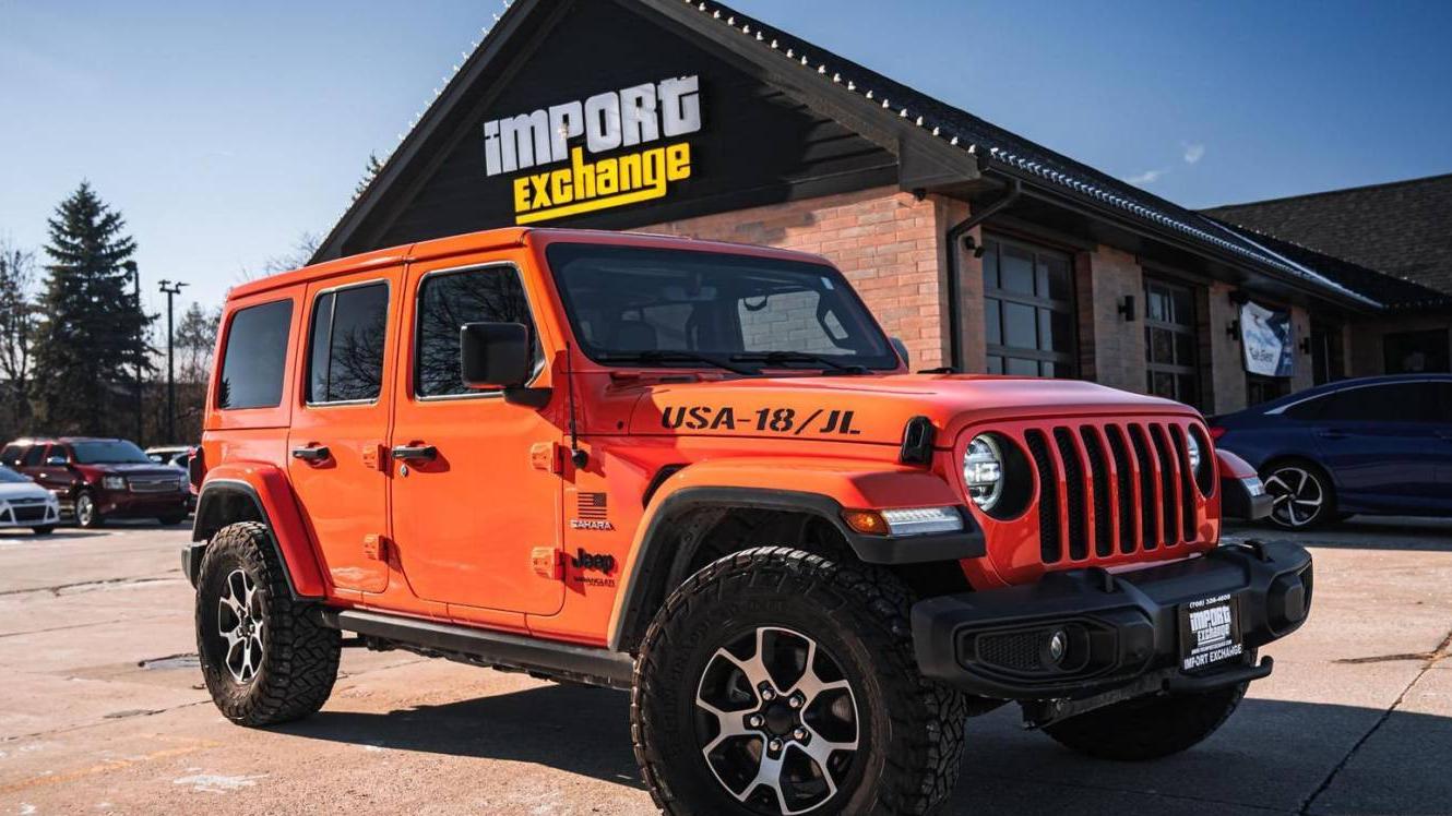 JEEP WRANGLER 2018 1C4HJXEGXJW276568 image