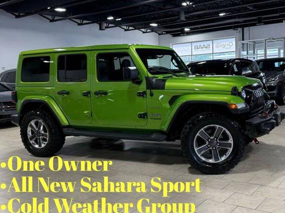 JEEP WRANGLER 2018 1C4HJXEG1JW256662 image