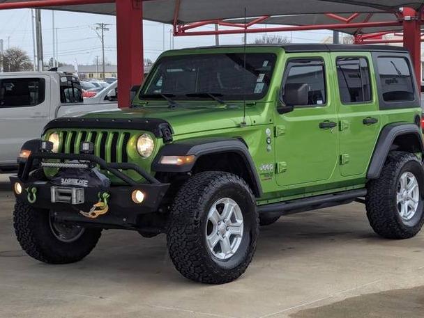 JEEP WRANGLER 2018 1C4HJXDNXJW332170 image