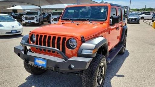 JEEP WRANGLER 2018 1C4HJXDG1JW263600 image