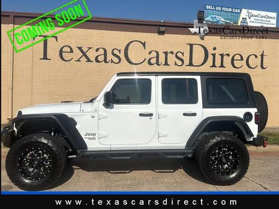 JEEP WRANGLER 2018 1C4HJXDG9JW145696 image