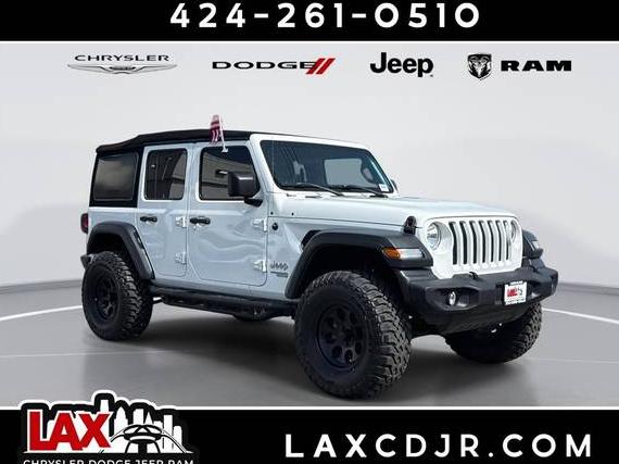 JEEP WRANGLER 2018 1C4HJXDG5JW191753 image
