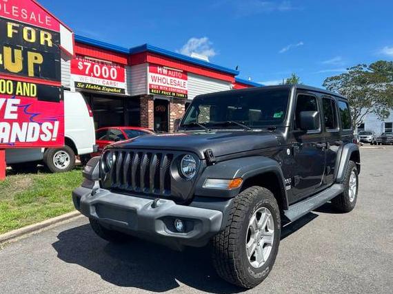 JEEP WRANGLER 2018 1C4HJXDG6JW119119 image