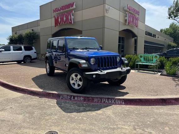 JEEP WRANGLER 2018 1C4HJXDG0JW179686 image