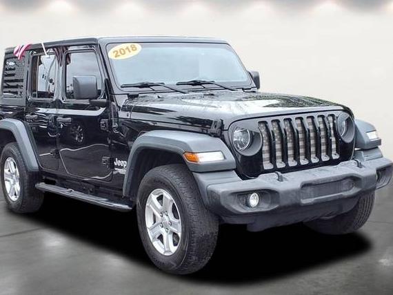 JEEP WRANGLER 2018 1C4HJXDGXJW287345 image