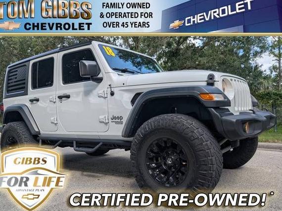 JEEP WRANGLER 2018 1C4HJXDG4JW279029 image