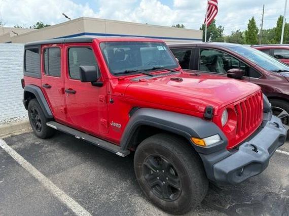 JEEP WRANGLER 2018 1C4HJXDG0JW119021 image